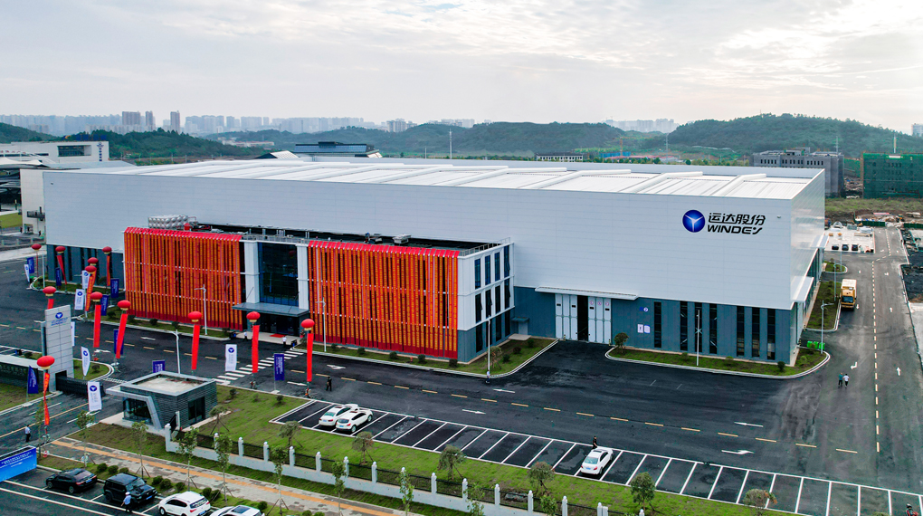 威尼斯9499登錄入口股份永州基地首臺大兆瓦機組下線