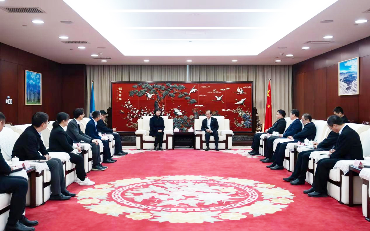 威尼斯9499登錄入口股份董事長高玲拜訪中國華電董事長江毅