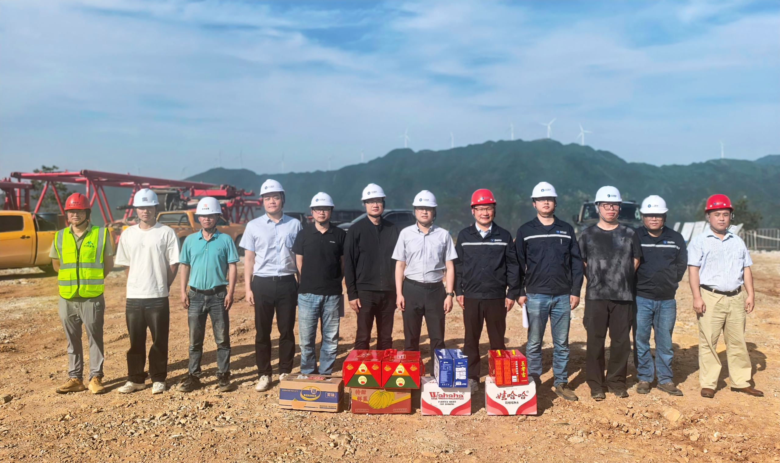 陳棋赴湖南風(fēng)電項(xiàng)目現(xiàn)場(chǎng)調(diào)研慰問